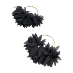 Aretes Abanico de Plumas