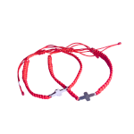 Par de pulseras de hilo rojo. - Imagen 11