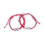 Par de pulseras de hilo rojo. - Imagen 10